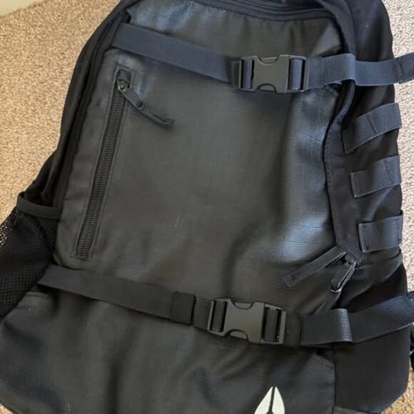 Nixon Backpack – Black Tactical Style – Durable & Sleek - Picture 4 of 8